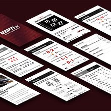 ESPN Sports App. Un proyecto de Diseño interactivo de Manuela Schmidt Silva - 31.01.2014