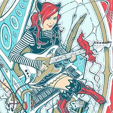 Musa Musicae | Proyecto de cartel. Calligraph, and Traditional illustration project by GM Meave - 04.18.2016