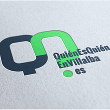 Logo design approach for local website (Who is who). Un proyecto de Diseño gráfico de Virginia Pavón de Paz - 12.12.2015