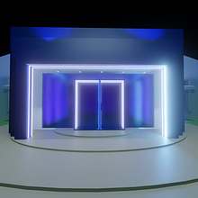 Portal - Lanzamiento. 3D, Design, Advertising, Architecture, Art Direction, Accessor, Design, Events, Furniture Design, Making, Graphic Design, Industrial Design, and Lighting Design project by Ernesto Torres - 08.07.2023