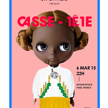 World Tour (ficticio): 'Casse-tête'. Br, ing, Identit, Cop, writing, Art Direction, Design, Information Design, Costume Design, Graphic Design, Set Design, Events, Marketing, and Advertising project by Gara Béjar Millet - 04.20.2016