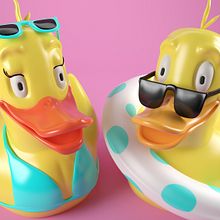 Cuack!!. 3D project by Nerea Ramirez - 04.20.2016