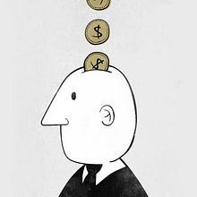 The new business thinking. Editorial drawing. Een project van Traditionele illustratie van Pablo Antuña - 21.04.2016