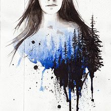 Breathe Ein Projekt aus dem Bereich Bildende Künste und Traditionelle Illustration von Mentiradeloro Esther Cuesta - 21.04.2016