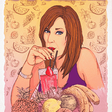SUSANA TROPICANA (Trabajo Personal - En progreso ).. Un progetto di Belle arti, Graphic design, Fotografia, Illustrazione tradizionale e Serigrafia di Héctor del Campo Rodríguez - 21.04.2016