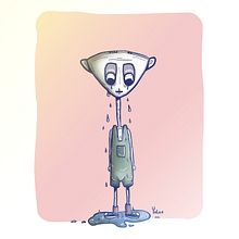 Weepy. Character Design project by Yolanda Pérez Sánchez - 04.21.2016