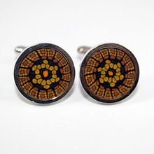 Gemelos camisa para hombre de rodio. Arts, Crafts, Accessor, Design, Jewelr, and Design project by Laura Chacel - 04.23.2016