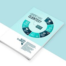 Infografía - Como conseguir clientes. Een project van  Infographics van Raquel Acebes - 12.04.2016