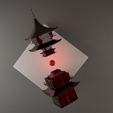 Capsula nipona. 3D project by María Fuentenebro - 02.29.2016