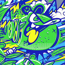 Brisk. 3D, Design, Character Design, Traditional illustration, and Packaging project by Mr. Kone - 04.25.2016