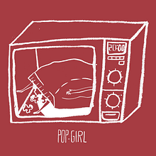 Pop-girl tote bag. Traditional illustration project by Laura Izquierdo - 04.25.2016
