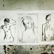 Experimentando con grabado. Fine Arts, and Traditional illustration project by Sergio González Pardo - 04.25.2016