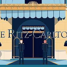 The Ritz -Carlton NY. Un proyecto de Animación, Dirección de arte e Ilustración tradicional de Vero Escalante - 23.07.2017