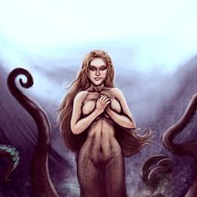 Sea creature. Traditional illustration project by Chema G. Baena Art - 04.25.2016