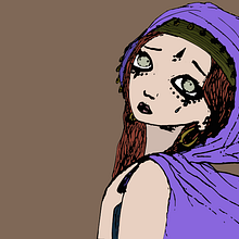 Ilustración. Graphic Design, and Traditional illustration project by Aisha Loza - 09.26.2015
