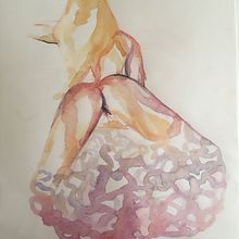 Acuarelas eróticas Ein Projekt aus dem Bereich Traditionelle Illustration von Sara García - 27.04.2016