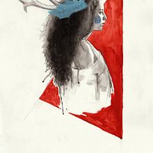 Dreams burn at dusk Ein Projekt aus dem Bereich Bildende Künste und Traditionelle Illustration von Mentiradeloro Esther Cuesta - 27.04.2016