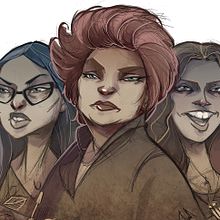 Orange is the new black. Drama queens. Traditional illustration project by Guadalupe Pinos Cañadilla - 04.27.2016