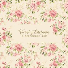 Vicent&Estefanía - Wedding Invitation. Un proyecto de Dirección de arte, Diseño gráfico y Fotografía de Estefania Carreres - 27.04.2016
