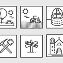RURAL ICONS. Graphic Design project by Higinio Rodríguez García - 04.28.2016