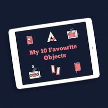Mis 10 cosas favoritas. Un proyecto de Diseño gráfico, Ilustración tradicional y Motion Graphics de Ángel Vera - 28.04.2016