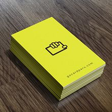 Branding Gocard | Postales publicitarias. Un proyecto de Br, ing e Identidad, Caligrafía, Dirección de arte y Diseño gráfico de Carlo Paredes - 28.04.2016