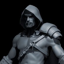 Proyecto final del curso Modelado de personajes en 3D. . Un projet de 3D de jmrodenes - 30.04.2016
