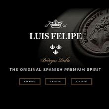 Brandy Luis Felipe. Diseño de Página Web. Un progetto di Web development e Web design di JohnAppleman® Agencia de Branding Madrid - 30.04.2016