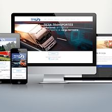 Sitio Web TICSA Logística. Programming project by As Diseño Diseño Web Monterrey - 05.01.2016