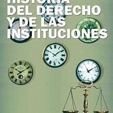 Diseño de cubierta: manual de Historia del Derecho. Un projet de Conception éditoriale , et Design graphique de Erika Prado - 09.10.2015