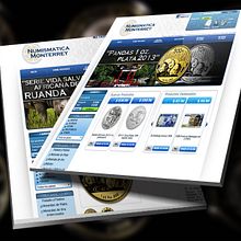 Sitio Web Numismática Monterrey. Web Development project by As Diseño Diseño Web Monterrey - 05.02.2016