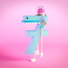 Numb3rs. 3D, Art Direction, Character Design, Graphic Design, T, and pograph project by Ana Porta - 05.02.2016