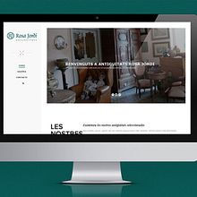 Antiguitatsrosajordi .Web en fase beta. Un proyecto de Diseño gráfico y Diseño Web de Arnau Freixas Martín - 31.01.2016