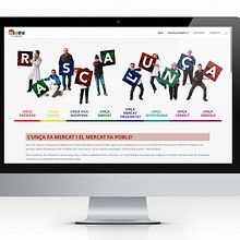 Rasca l'unça 2016. Web en fase beta. Un proyecto de Diseño gráfico y Diseño Web de Arnau Freixas Martín - 03.05.2016