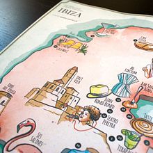 Ling Magazine: Un paseo por (2015-2016). Graphic Design, and Traditional illustration project by María Castelló Solbes - 05.03.2016