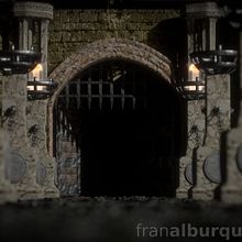 Fortaleza medieval marítima 3D. Un proyecto de 3D de Fran Alburquerque - 14.01.2015