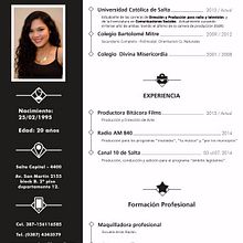 CV. Un proyecto de Dirección de arte de Macarena Cardozo - 03.05.2016