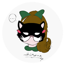 Masque du chat. Character Design, and Traditional illustration project by Isabel Galán Pérez - 03.21.2015