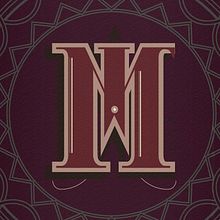Letra Capitular Vino Merlot  ( Morata de Tajuña ) diseño de letra y etiquetado.. Calligraph, Design, Product Design, Graphic Design, and Traditional illustration project by Benja Molina - 05.05.2016