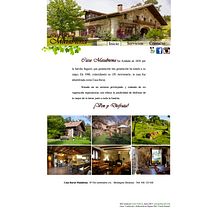 Página Web - Casa rural Maiabiena. Un proyecto de Diseño Web de Ixone Palmou - 14.03.2015