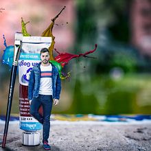 Fotografiando al pintor. Photograph project by David Brat - 05.06.2016