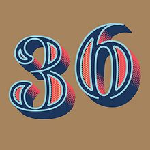 36 Days of Type - 2016. Graphic Design, T, and pograph project by BlueTypo - 05.07.2016