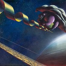 Space paintings. Fine Arts, Traditional illustration, L, scape Architecture, and Painting project by Manuel Prados Ledantes - 05.08.2016
