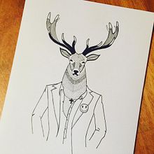 Animaltematicas ilustradas. Traditional illustration project by Luisa Sirvent - 05.08.2016