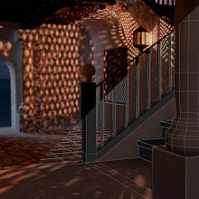 Portal. Diseño Maya. Render Mental Ray. . % Juan Cubero Armendariz tarafından hazırlanan 3D, Ve Mimarlık projesi - 12.13.2015
