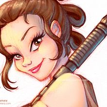 May the Force be With You. Film, Character Design, and Traditional illustration project by Ariadna Herrera - 05.03.2016