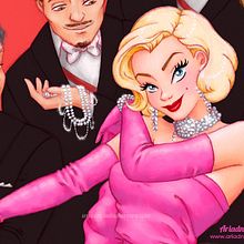 Diamonds are a Girl's Best Friend. Film, and Traditional illustration project by Ariadna Herrera - 05.31.2015