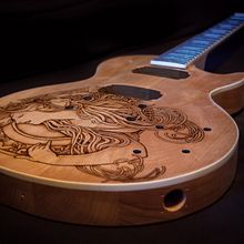 Les Paul & Modernism. Traditional illustration project by Daniel Hernández Columna - 05.09.2016