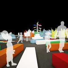 EXPOJOVE . 3D & Interior Architecture project by Adolfo Escobar - 12.18.2011