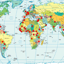 Cabecera página web en Wordpress del Posgrado de Especialización en Agua, Saneamiento e Higiene en Cooperación Internacional . Een project van Webdesign van Luciana Garcilazo - 08.05.2016